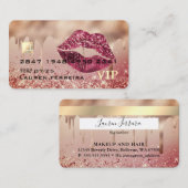 Carte de visite de style carte de crédit (Devant / Derrière)