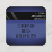 "Carte de visite de style carte de crédit n° 14" (Dos)