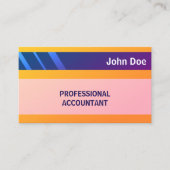 "Carte de visite de style carte de crédit n° 6" (Devant)