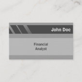 "Carte de visite de style carte de crédit n° 8" (Devant)