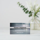 carte de visite de style d'affaires (Debout devant)