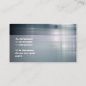 carte de visite de style d'affaires (Dos)