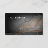 Carte de visite de style de douane de rue (Dos)