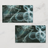 Carte de visite de style de la Science (Devant / Derrière)