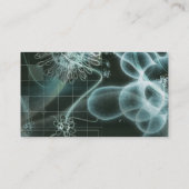 Carte de visite de style de la Science (Dos)