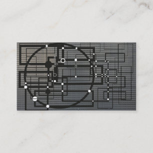 Carte de visite de style d'ingénierie