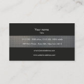 Carte de visite de style d'ingénierie (Dos)