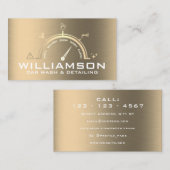 Carte de visite de style du panneau de commande de (Devant / Derrière)