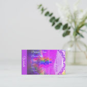 Carte de visite de style holistique (Debout devant)