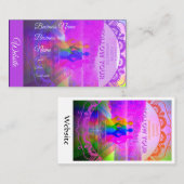 Carte de visite de style holistique (Devant / Derrière)