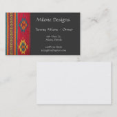 Carte de visite de sud-ouest (Devant / Derrière)