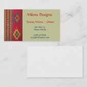 Carte de visite de sud-ouest (Devant / Derrière)