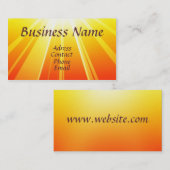 Carte de visite de Sun (Devant / Derrière)