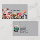 Carte de visite de suppression de junk (Devant / Derrière)