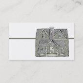 Carte de visite de suppression de la maison (Dos)