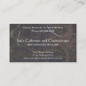 Carte de visite de suppression du comptoir d'armoi (Devant)