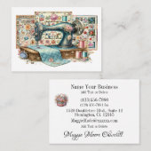 Carte de visite de surface inclinable révisé (Devant / Derrière)