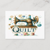 Carte de visite de surface inclinée (Devant)