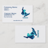Carte de visite de surfeur (Devant / Derrière)
