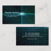 carte de visite de système (Devant / Derrière)