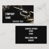 carte de visite de tabagisme de marchand de ffl (Devant / Derrière)