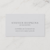 Carte de visite de tableau (Dos)