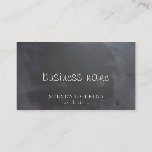 Carte de visite de tableau (Devant)