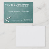 Carte de visite de tableau (Devant / Derrière)