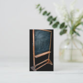 Carte de visite de tableau noir (Debout devant)