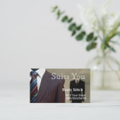 Carte de visite de tailleur (Debout devant)