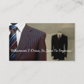 Carte de visite de tailleur (Dos)