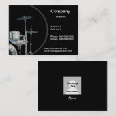 Carte de visite de tambour (Devant / Derrière)