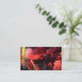 Carte de visite de tambour de musique (Debout devant)