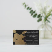 Carte de visite de tambours pour tambours (Debout devant)