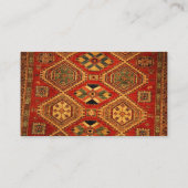 Carte de visite de tapis (Dos)