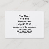 Carte de visite de tapis (Dos)