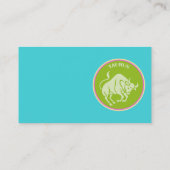 Carte de visite de Taurus (Dos)