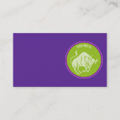 Carte de visite de Taurus (Dos)