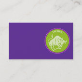 Carte de visite de Taurus (Dos)
