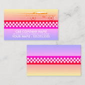 carte de visite de taxi (Devant / Derrière)