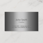 Carte de visite de taxi professionnel Bold (Dos)