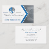 Carte de visite de technicien CVC (Devant / Derrière)