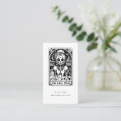 Carte de visite de technicien de clou de Tarot (Debout devant)