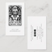 Carte de visite de technicien de clou de Tarot (Devant / Derrière)