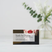 Carte de visite de technicien de ProfessionalNail (Debout devant)