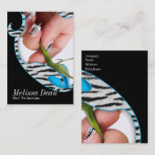 Carte de visite de technicien de salon de (Devant / Derrière)