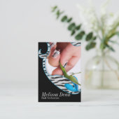 Carte de visite de technicien de salon de (Debout devant)