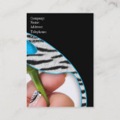 Carte de visite de technicien de salon de (Dos)