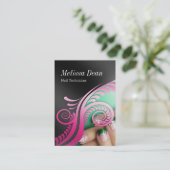 Carte de visite de technicien de salon de (Debout devant)