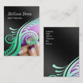 Carte de visite de technicien de salon de (Devant / Derrière)